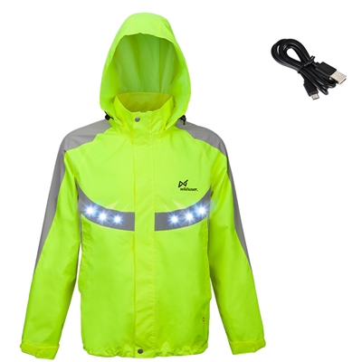 wildsaver LED Hooded Reflective Sport Jacket