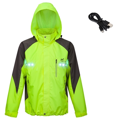 wildsaver LED High Visibility Waterproof Sport Jacket