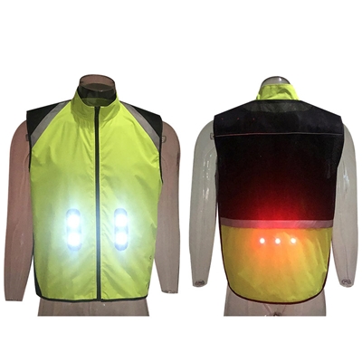 wildsaver LED Breathable Cycling Vest