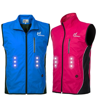 wildsaver LED Slim Fit Style Cycling Vest
