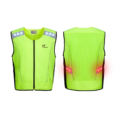 wildsaver LED High Flashing Cycling Vest