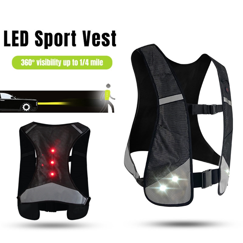 wildsaver LED Air Mesh Running Vest