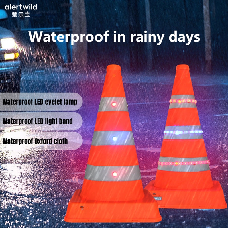 wildsaver LED Collapsible Road Cone