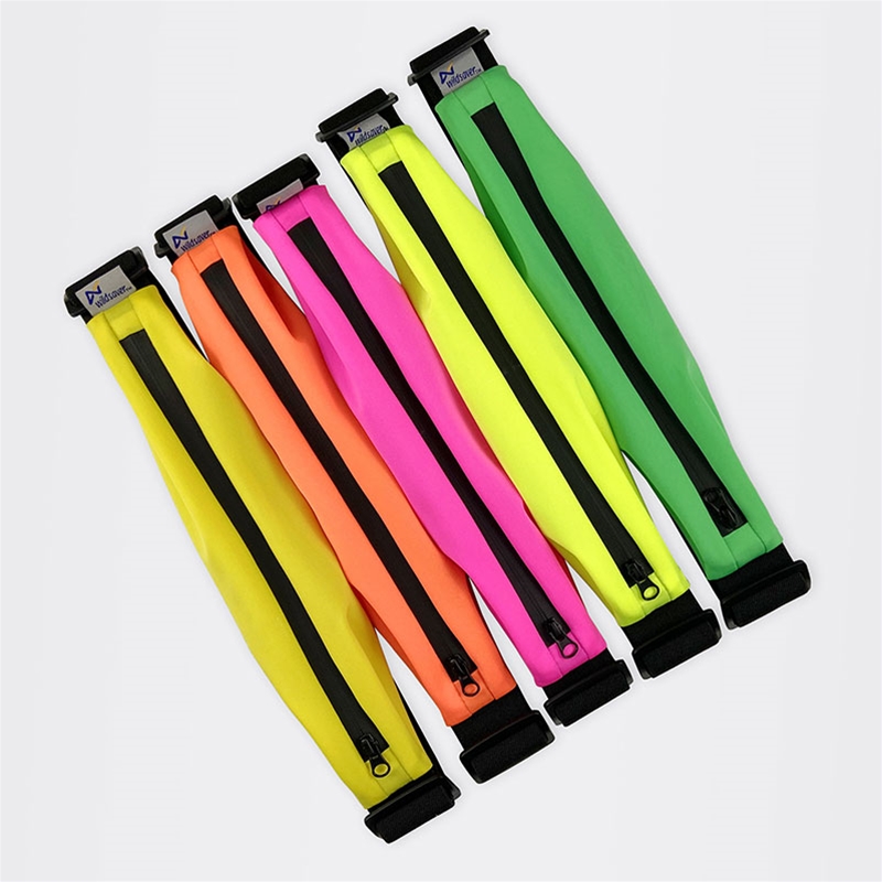 wildsaver LED TPU Lycra Fabric Sport Waist Bag