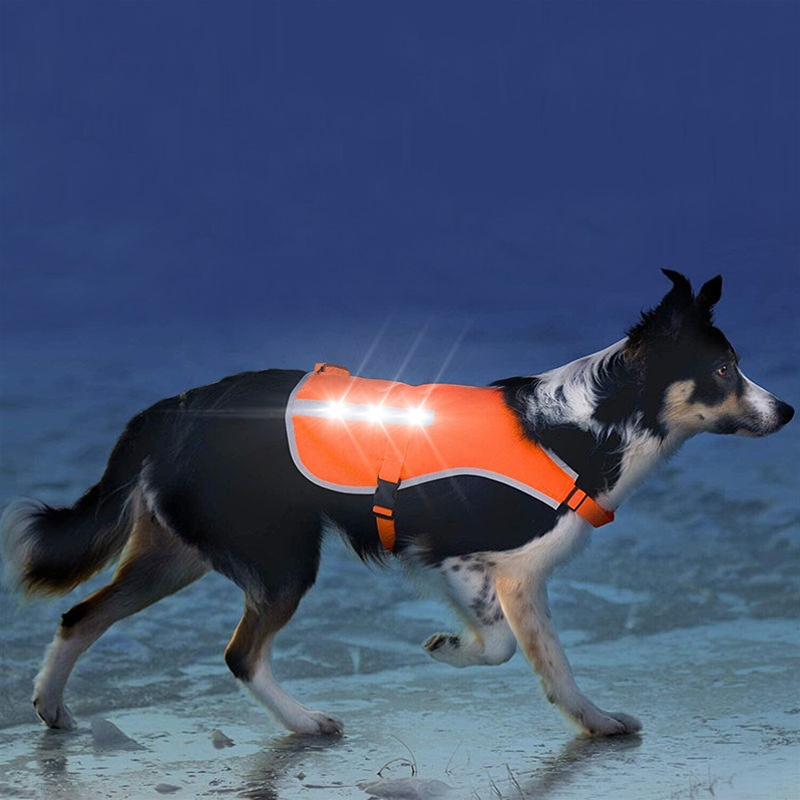 wildsaver LED Reflective Safety Pet Vest